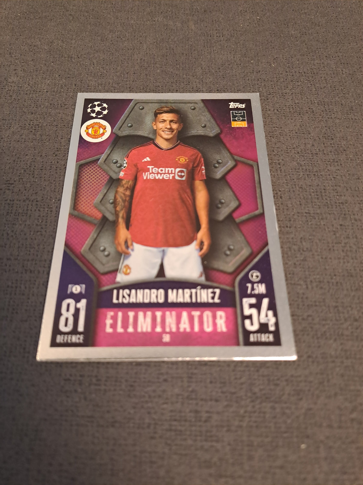 Topps Match Attax Lisandro Martinez