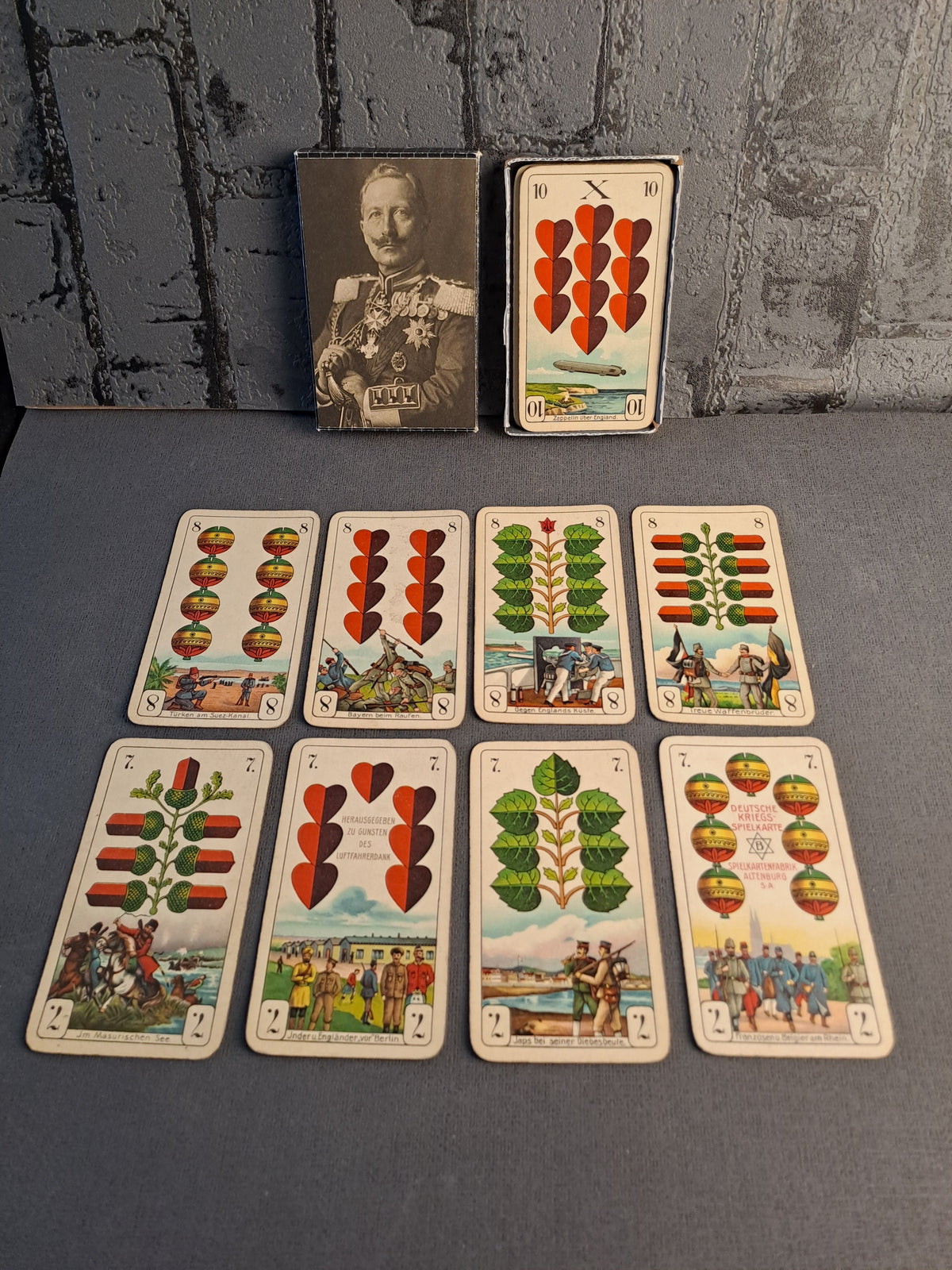 WW1 German War Playing Cards