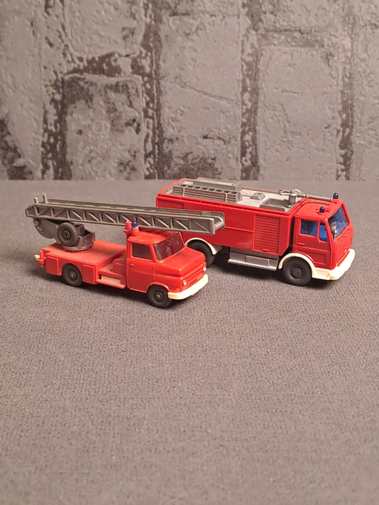 Wiking Fire Trucks x2