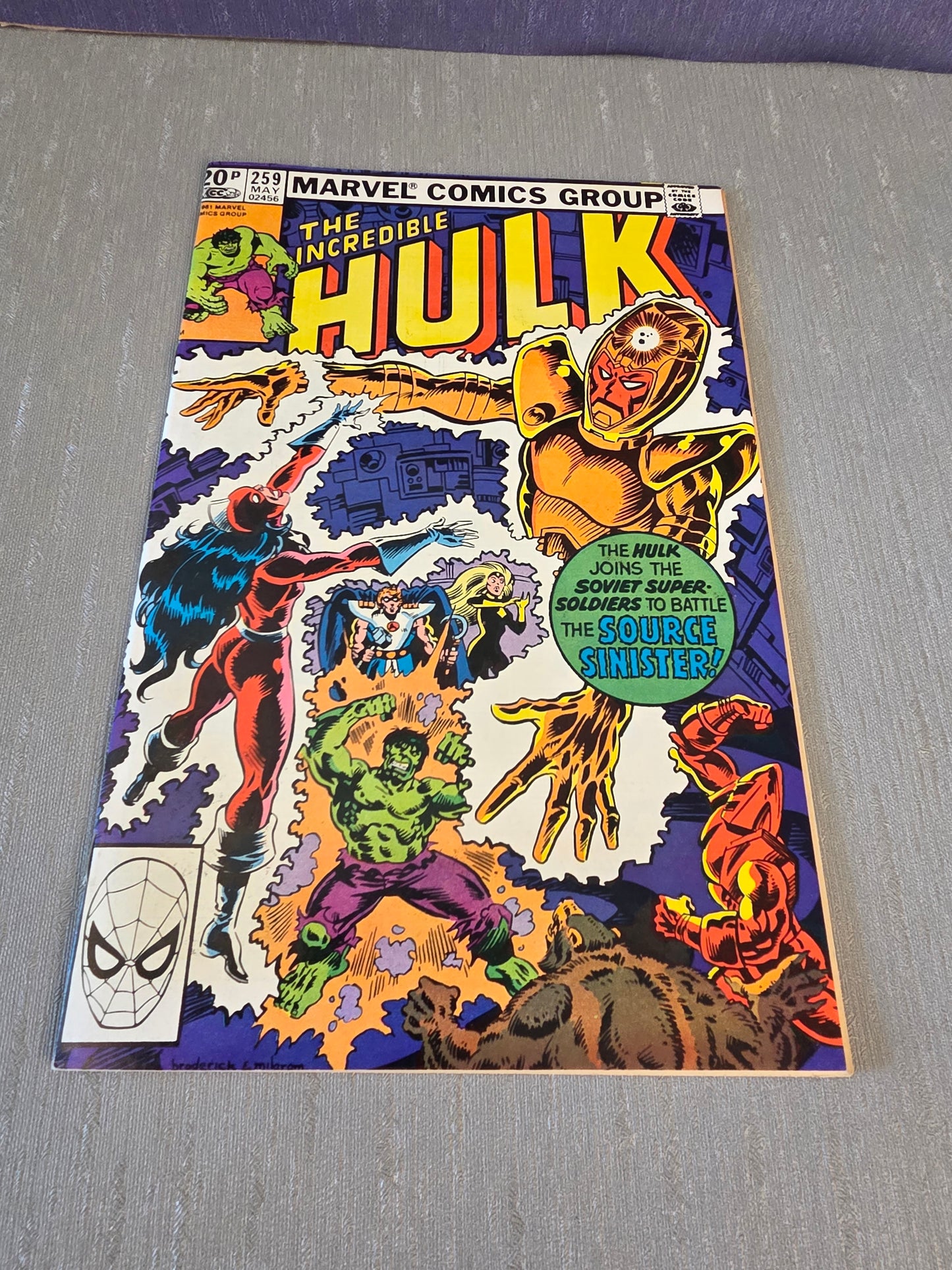 Marvel The Incredible Hulk #259 May 1981