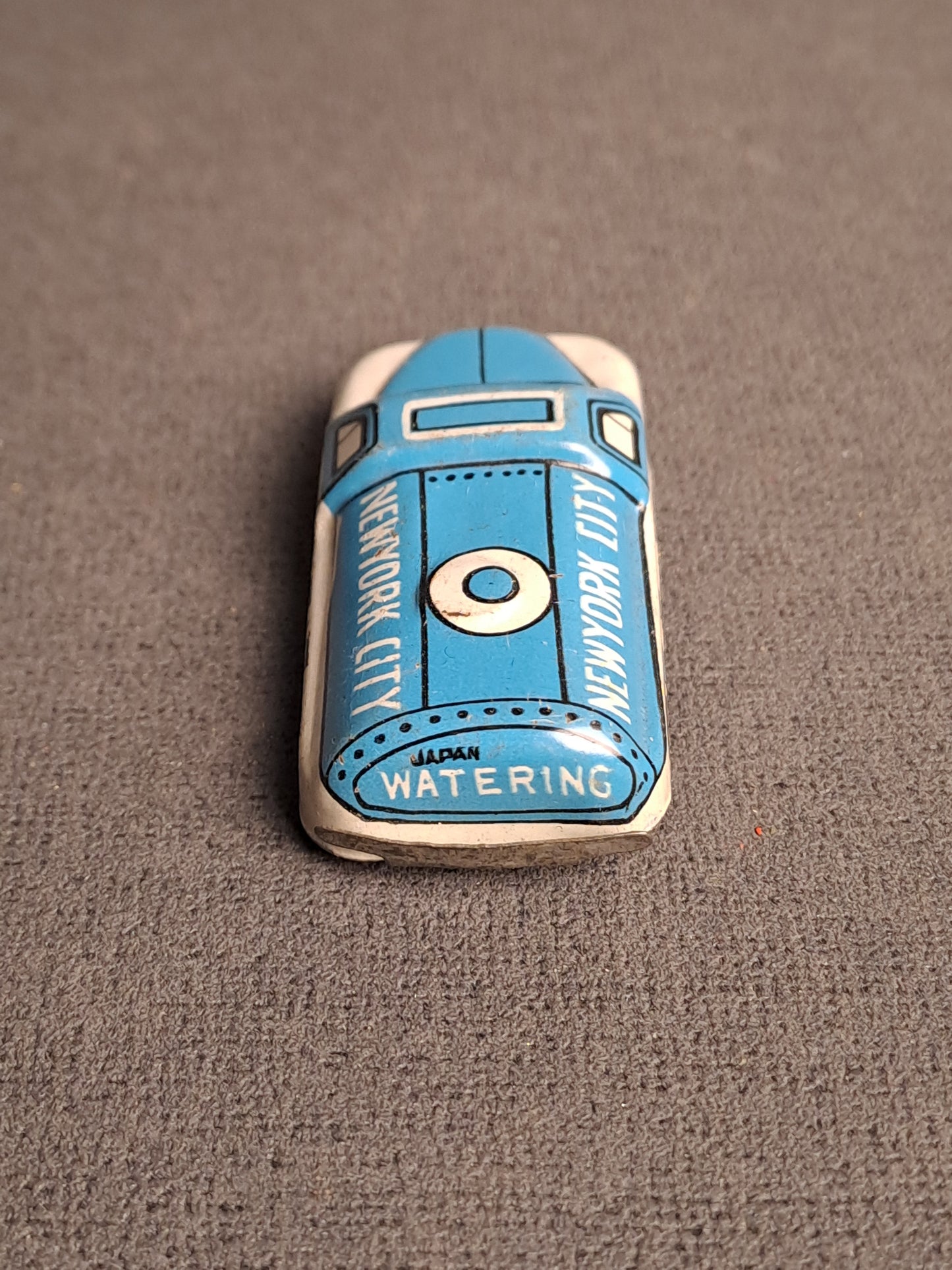 Tin Lithographic Fire Truck 1950's m / Litografisk Blik Brandbil 1950'erne