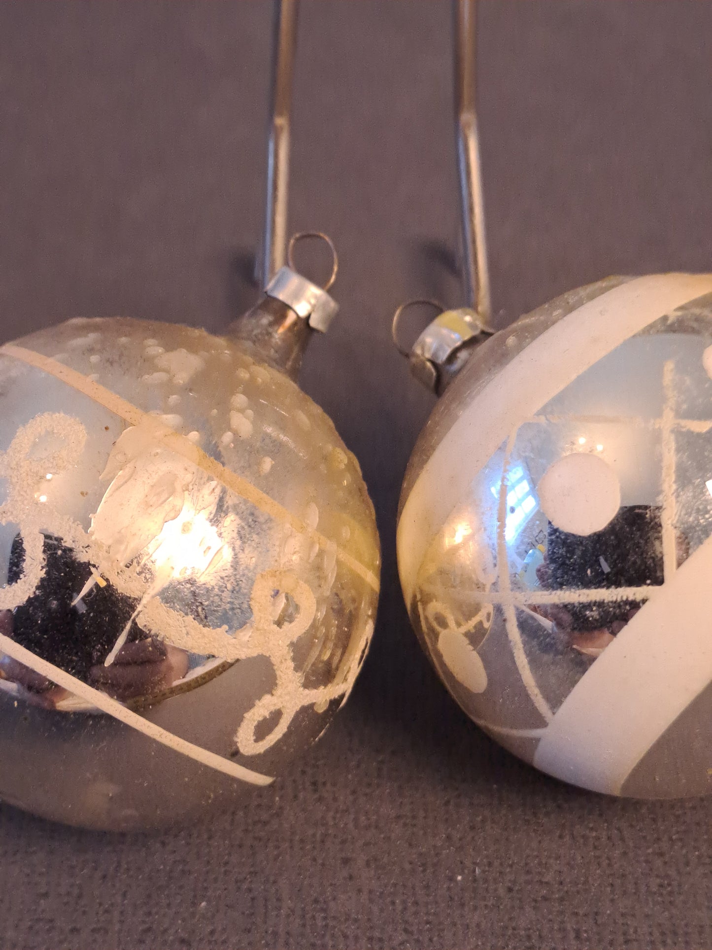Vintage Christmas Balls / Vintage Julekugler