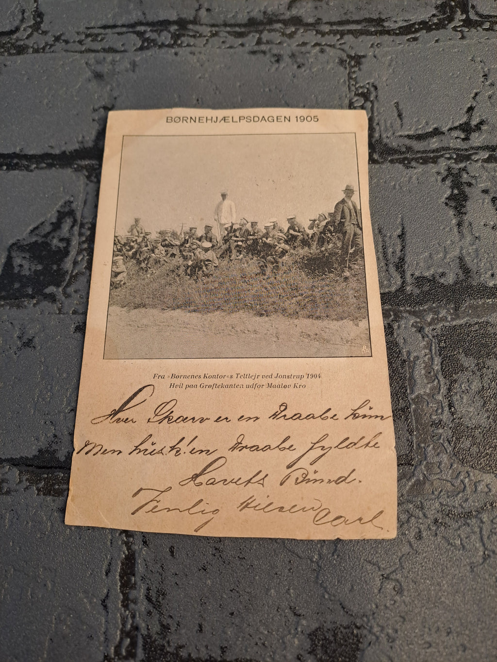 Børnehjælpsdagen 1905 Brevkort