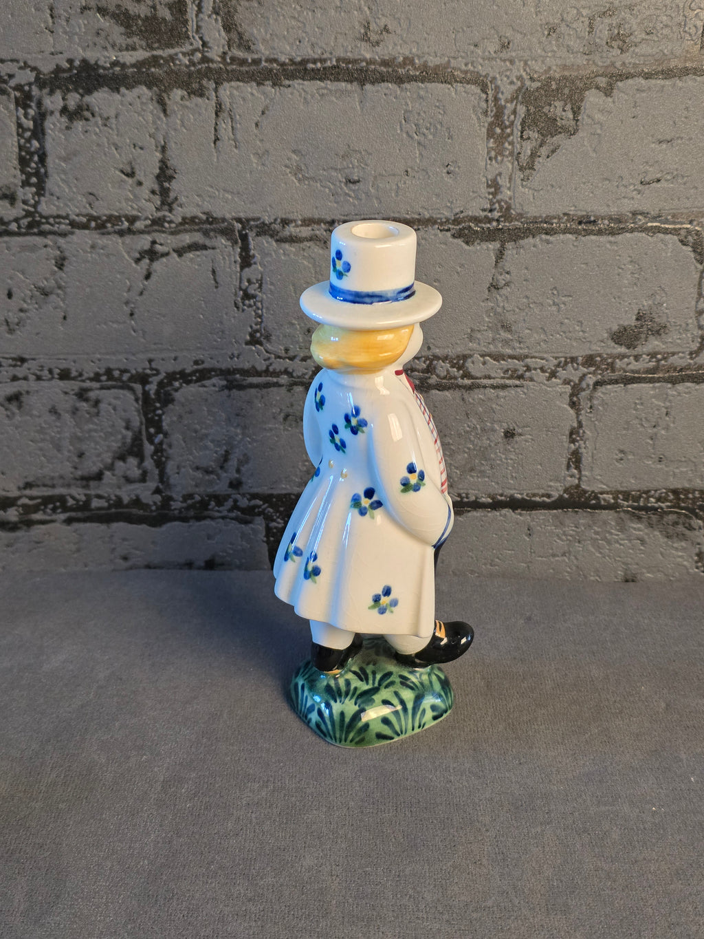 Aluminia Children's Welfare Day Figurine Farm Boy 1948