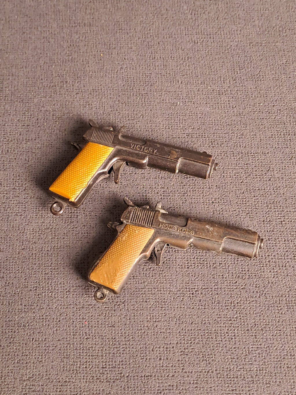 Key Ring Mini Guns 1970s