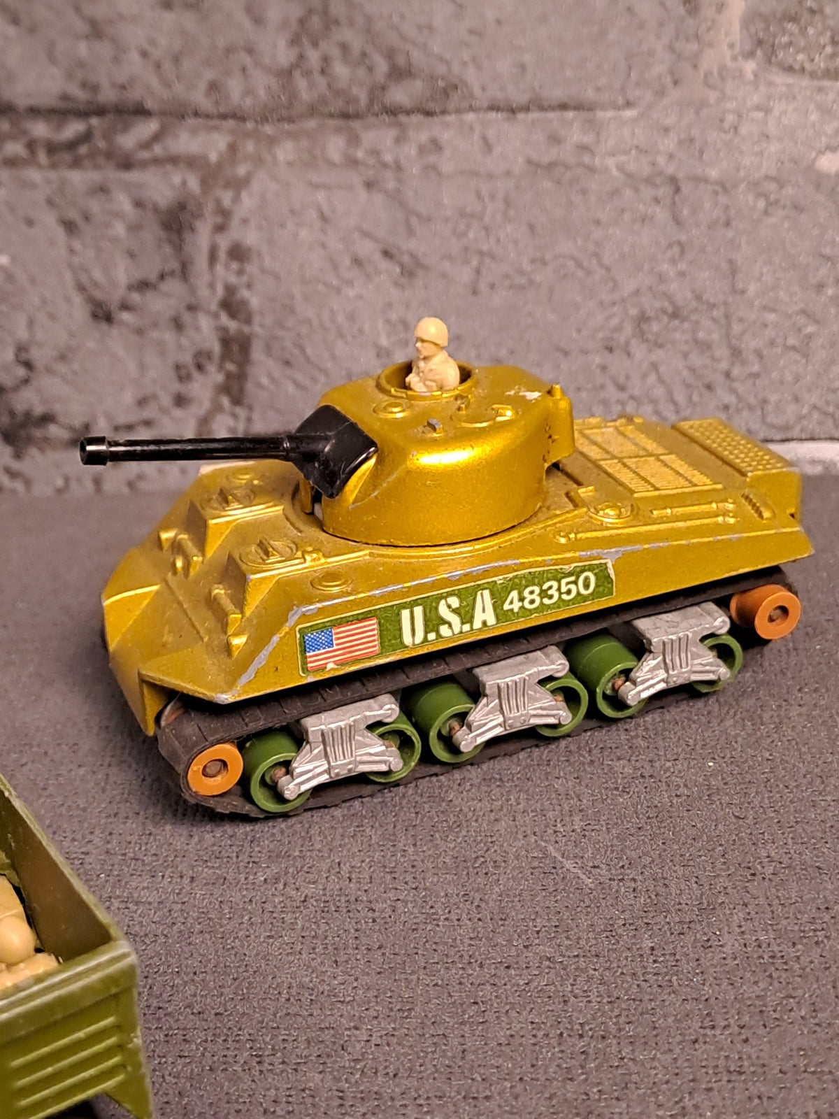Matchbox Military Tank and Personnel Carrier