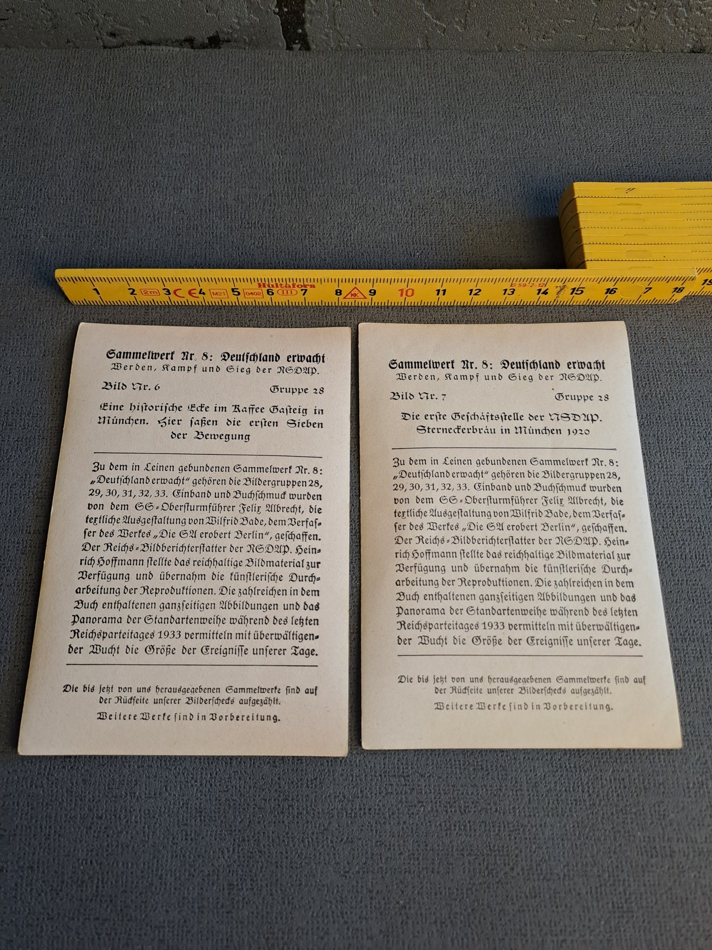 Collecting Photos / Samlebilleder - Deutschland Erwacht Nr. 6,7