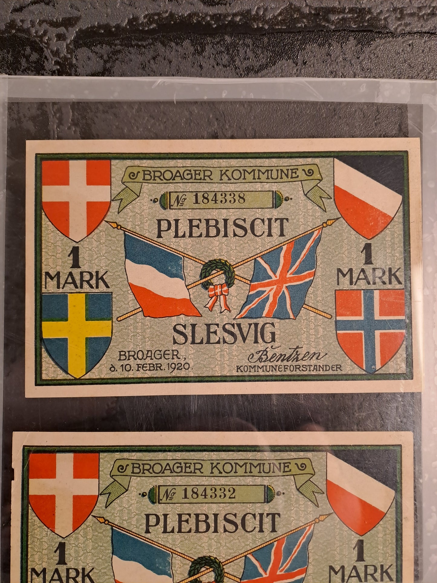 Notgeld / Nødsedler 1920