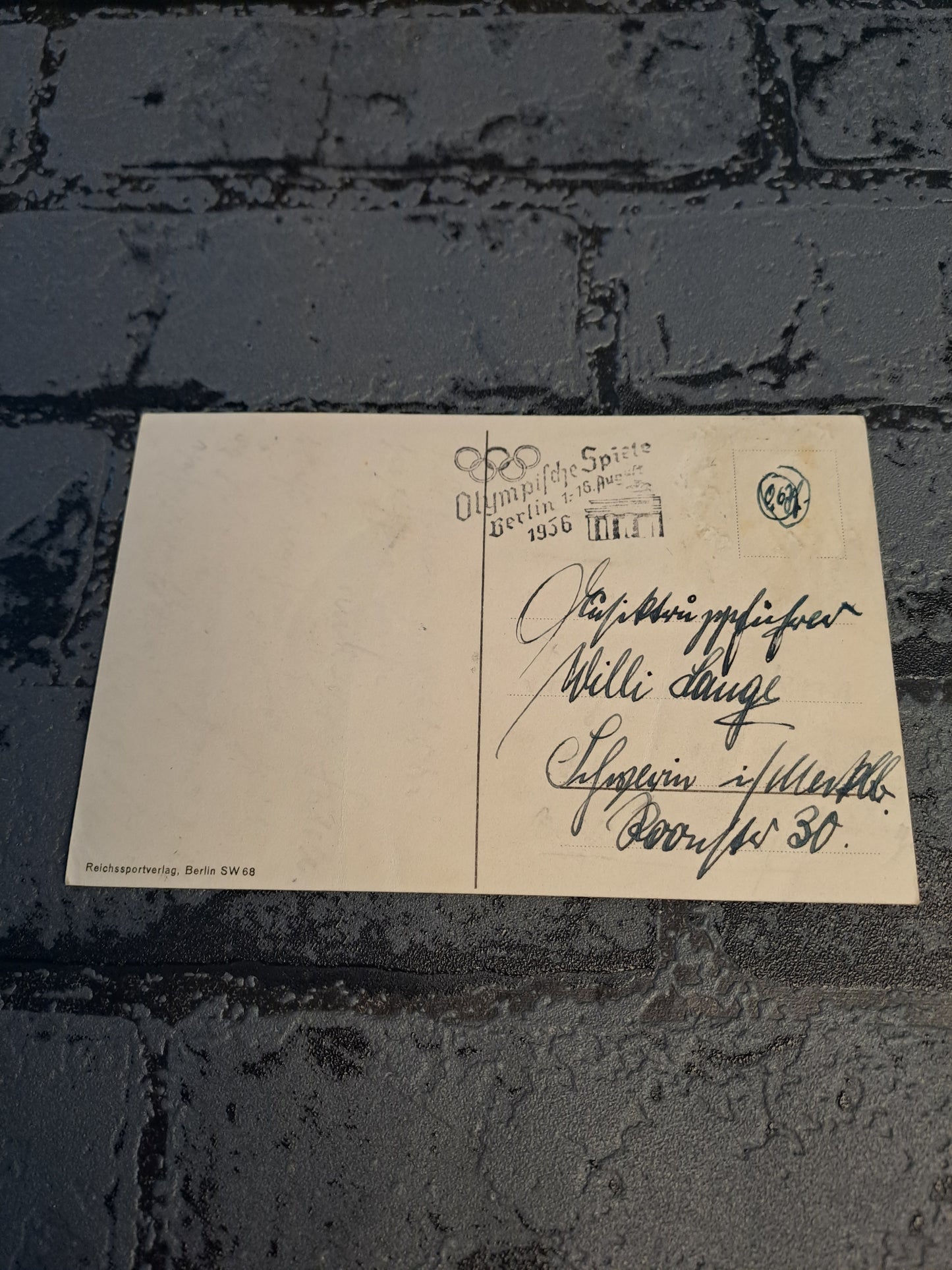 WW2 Postcard Die Flaggen Der Teilnehmenden Lander