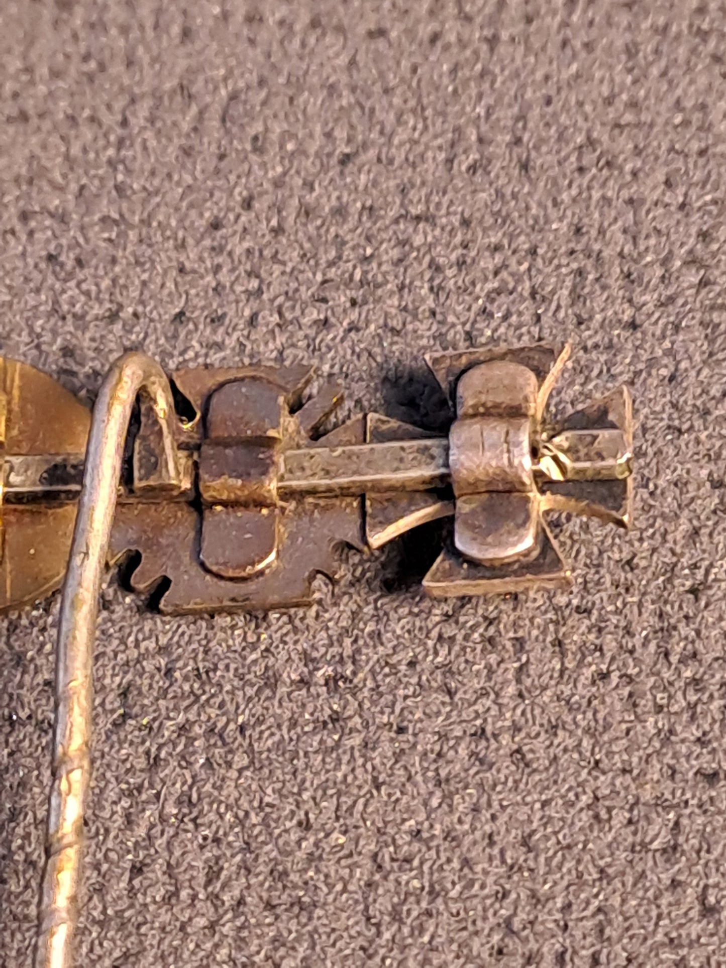 WW1/WW2 German Miniature Medal Pin / WW1/WW2 Tysk Miniature Medalje Pin