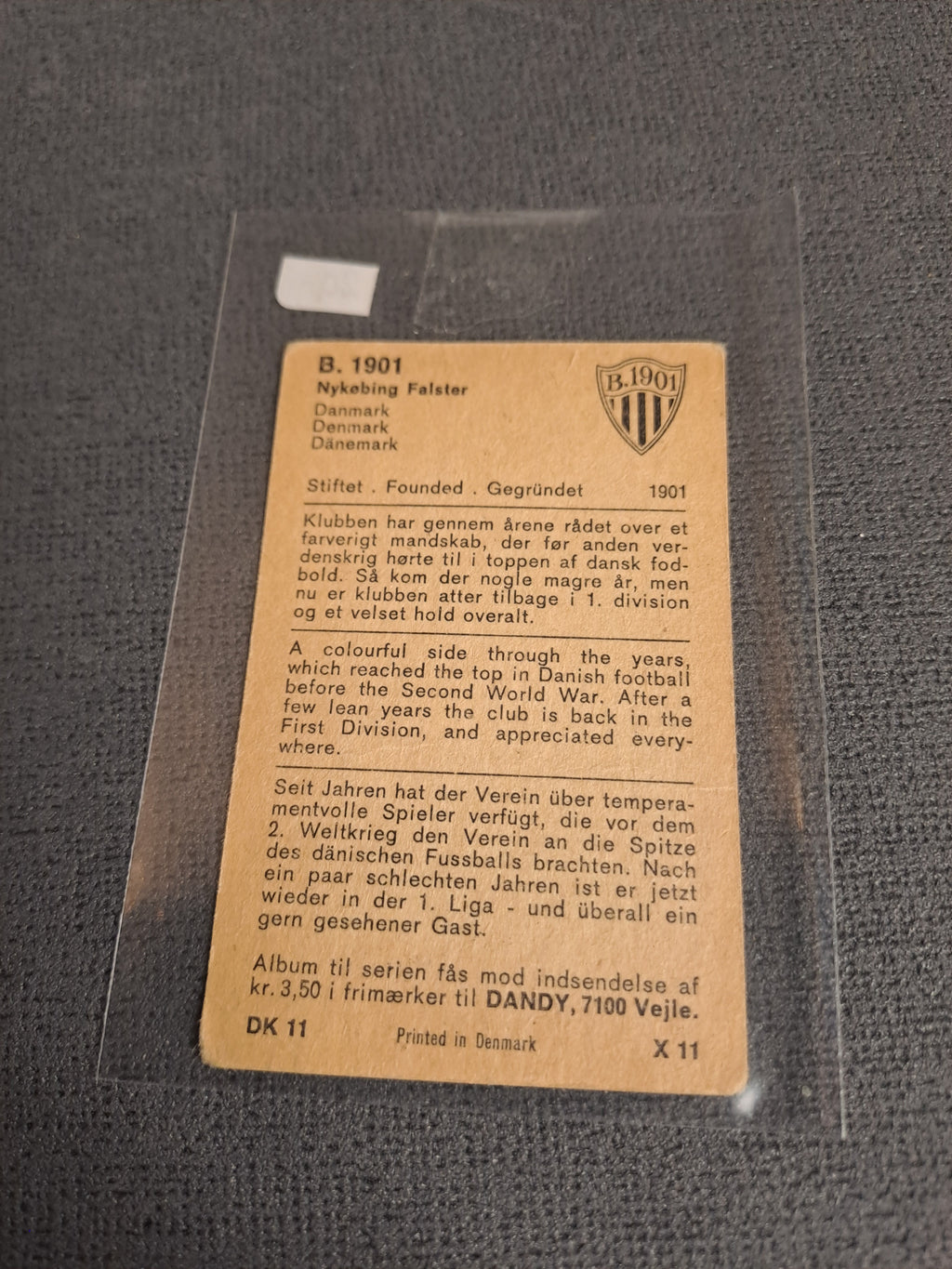 Dandy Gum 1970-No11