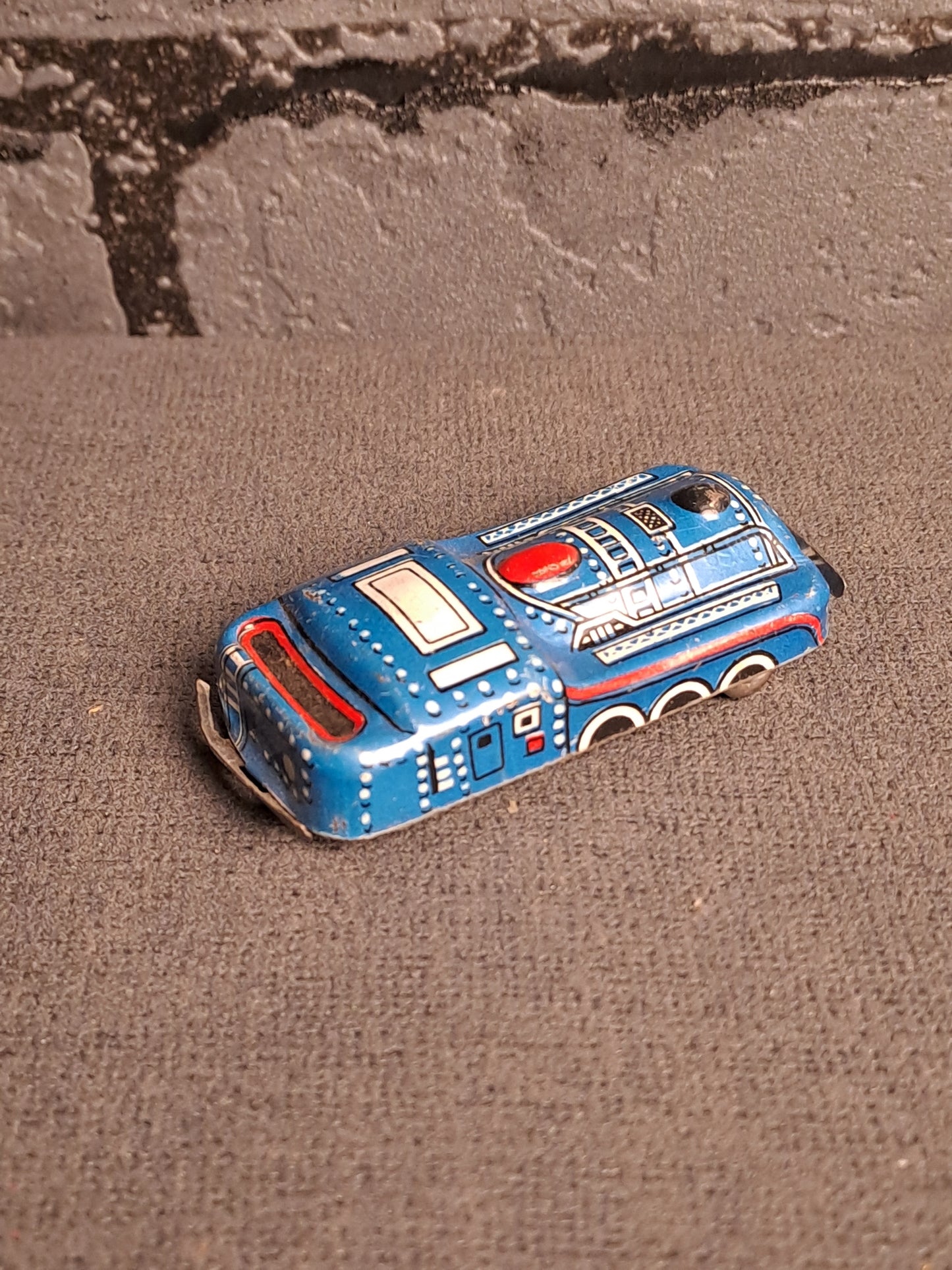 Tin Lithographic Locomotive 1950's / Litografisk Blik Lokomotiv 1950'erne