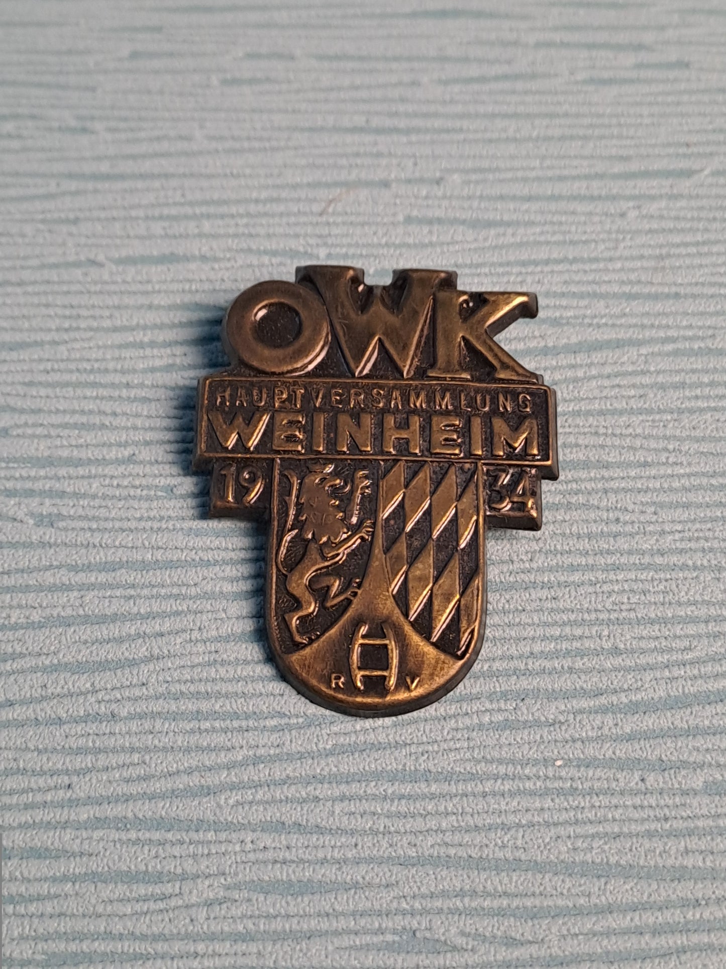 WW2 OWK Odenwald Hauptversammlung Weinheim 1934