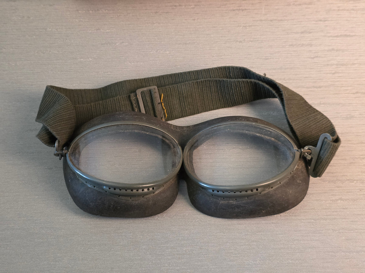 WW2 Auer Windschutzbrille Model 295 Complete