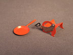 Tekno Denmark Miniature Gas Stove and Kitchen Utensils