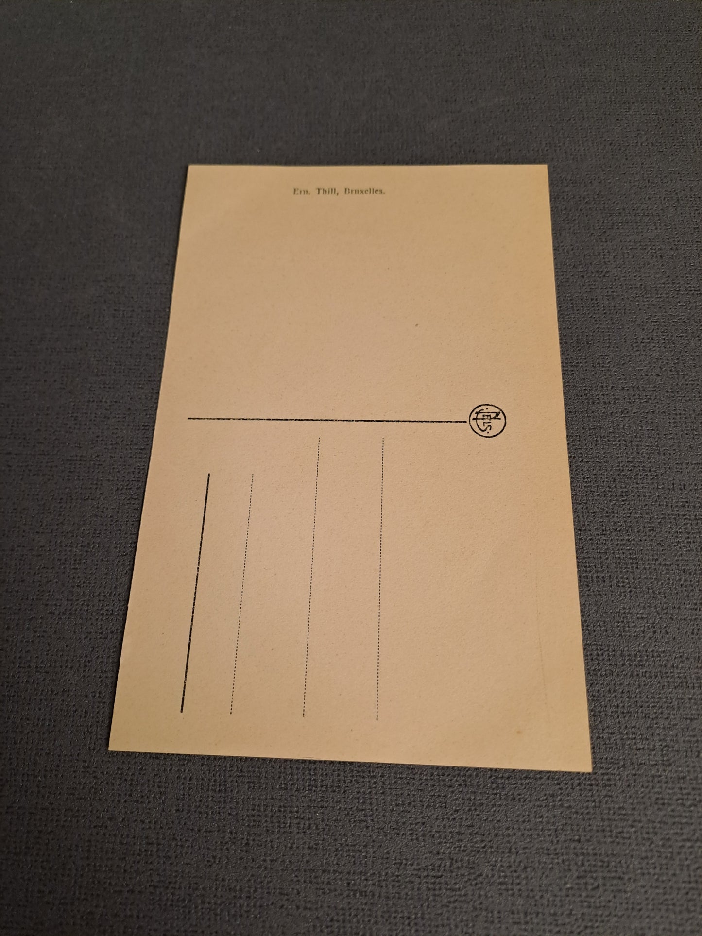 Antique French Postcard 1910-1920 / Antik Fransk Postkort 1910-1920