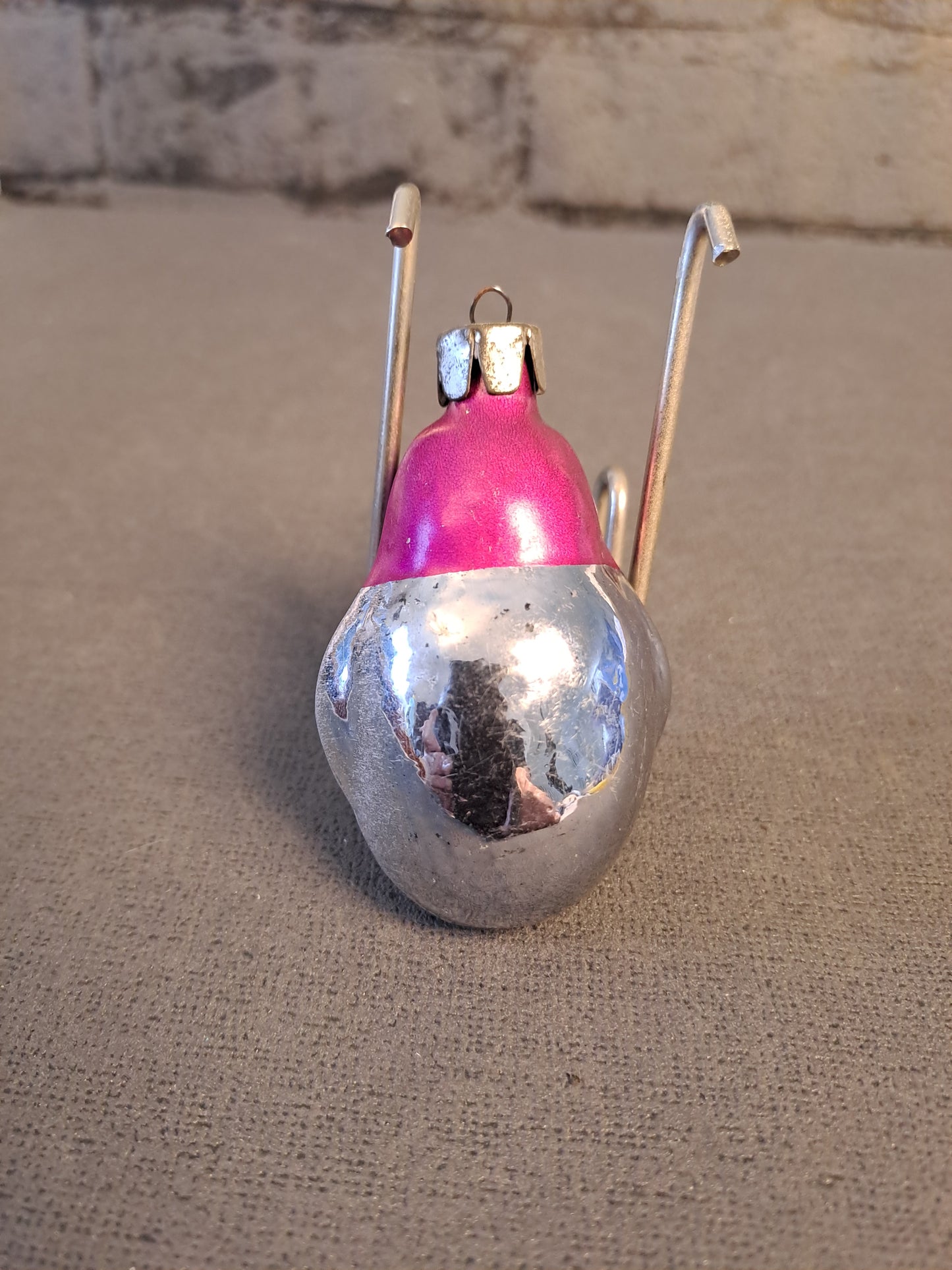 Vintage Christmas Ball Clown / Vintage Julekugle Klovn