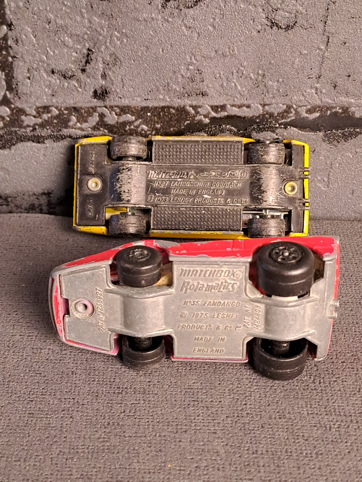 Matchbox Lamborghini and Fandango