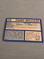 Crystal Palace Paddy Mulligan
