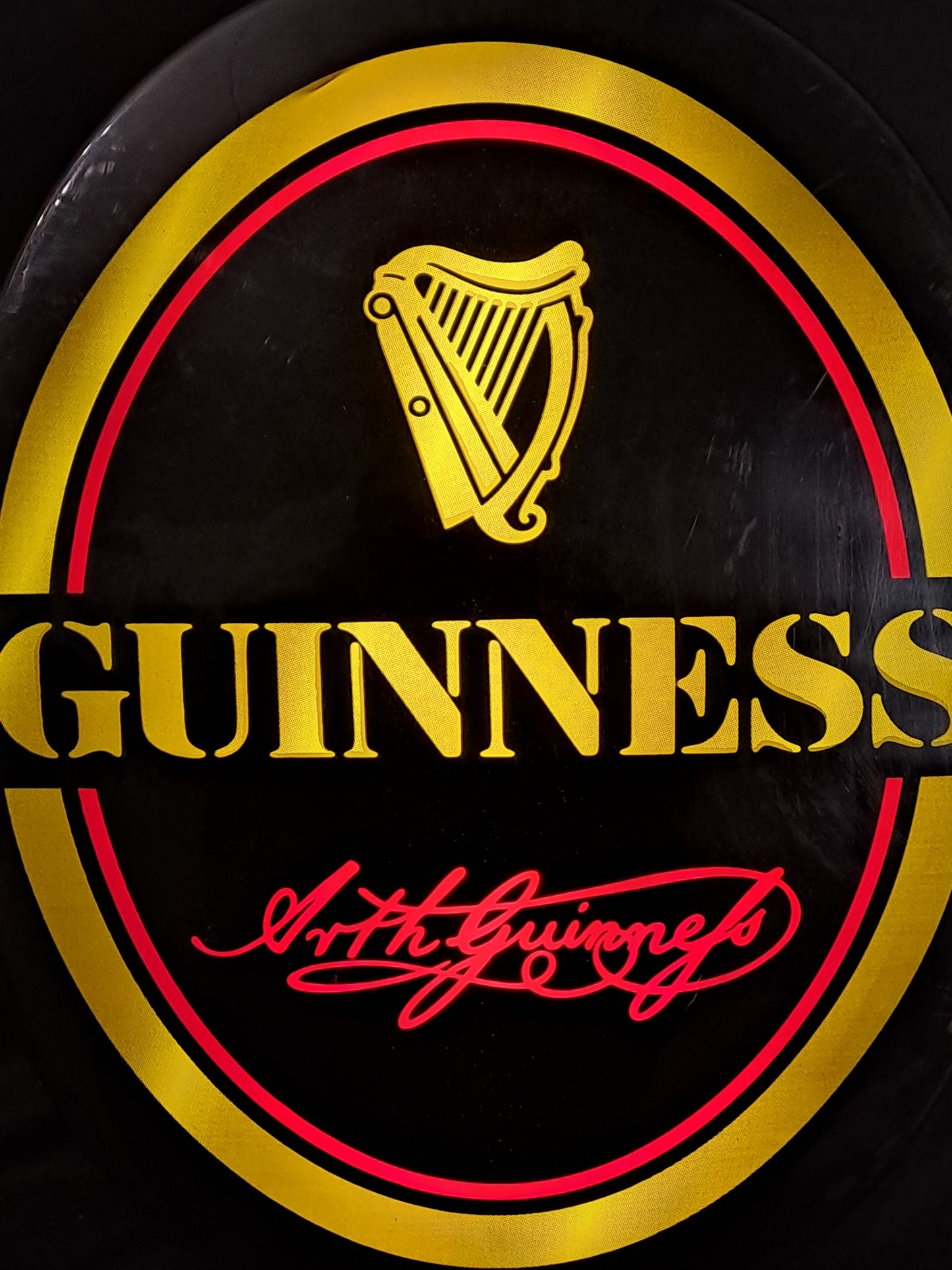 Guinness Vintage Light Box / Guinness Vintage Lysskilt