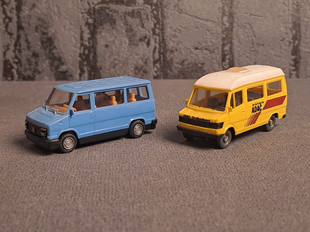 Wiking Mercedes and Citroën