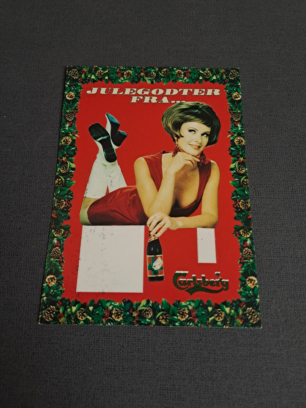 Carlsberg Vintage Postcard Pop Out / Carlsberg Vintage Postkort Kravlenisse