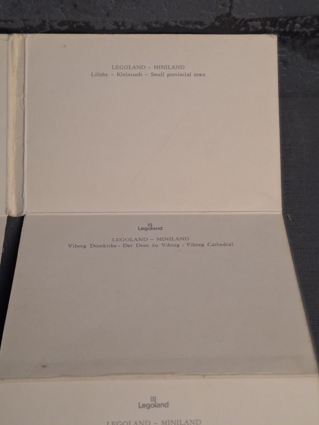 Legoland Vintage Picture Book 1970's / Legoland Vintage Billedbog 1970'erne