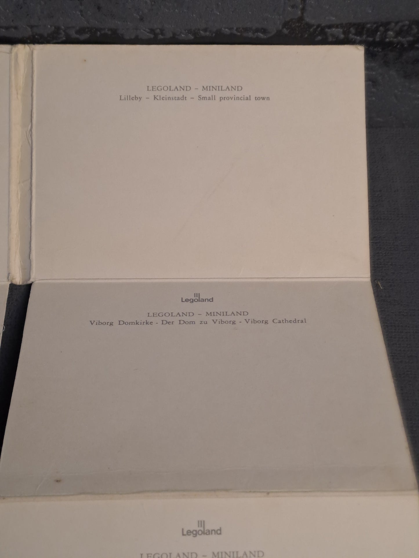 Legoland Vintage Picture Book 1970's / Legoland Vintage Billedbog 1970'erne