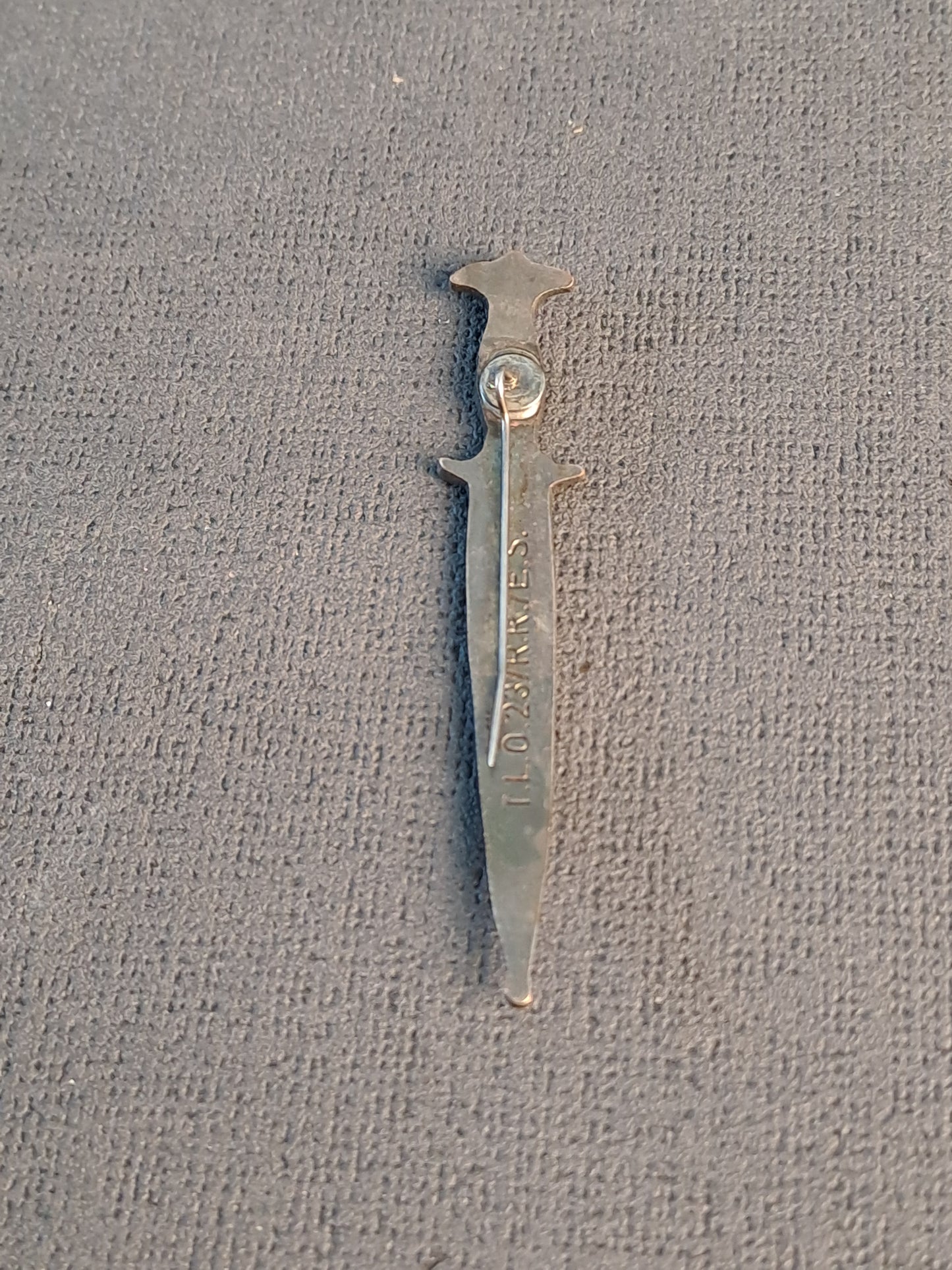 WW2 SS Dagger Brooch Schutzstaffel / WW2 SS Dolk Broche Beskyttelses Eskadron