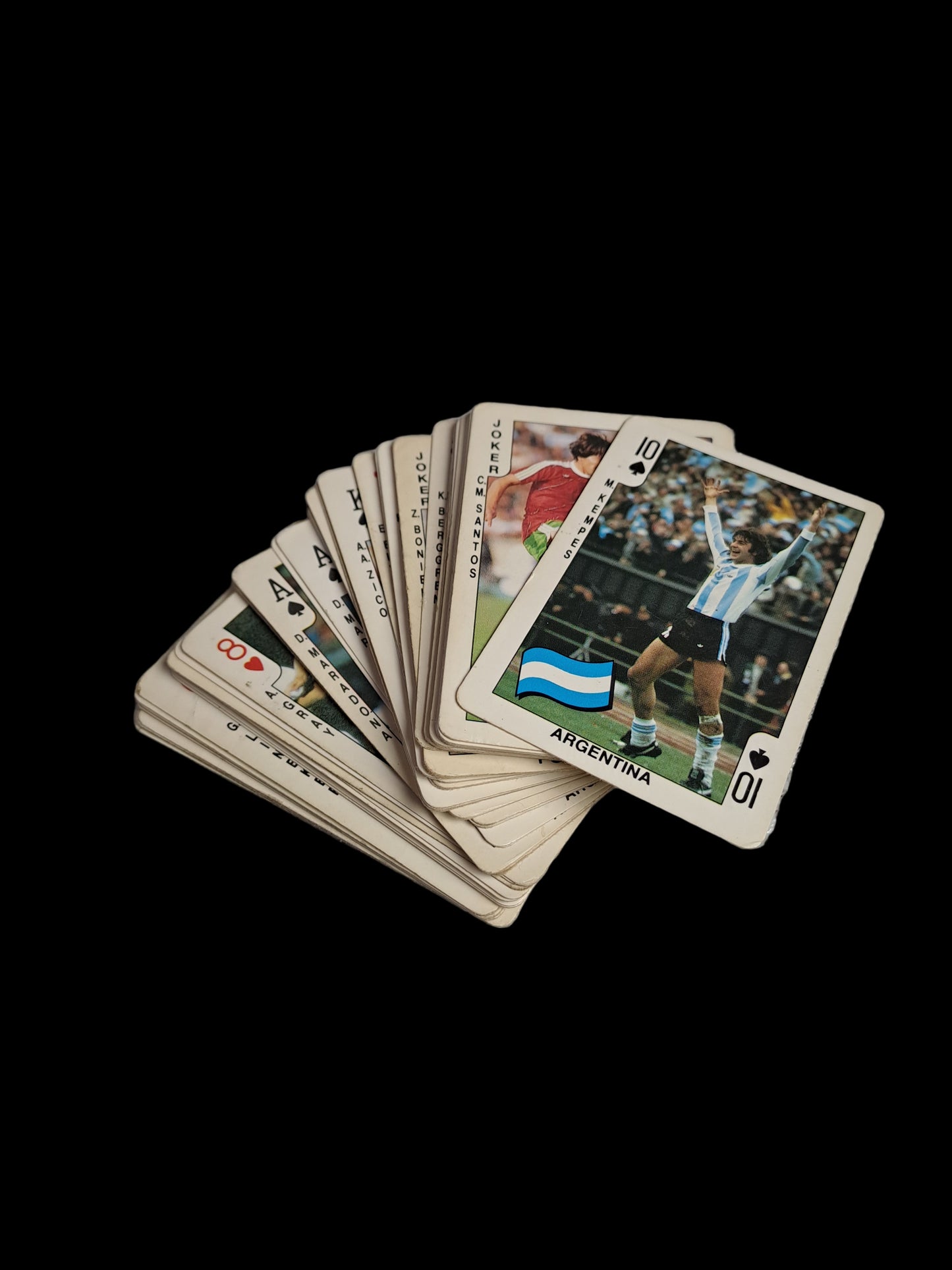 Dandy Football Playing Cards 1986 Mixed / Dandy Fodbold Spillekort 1986 Blandet