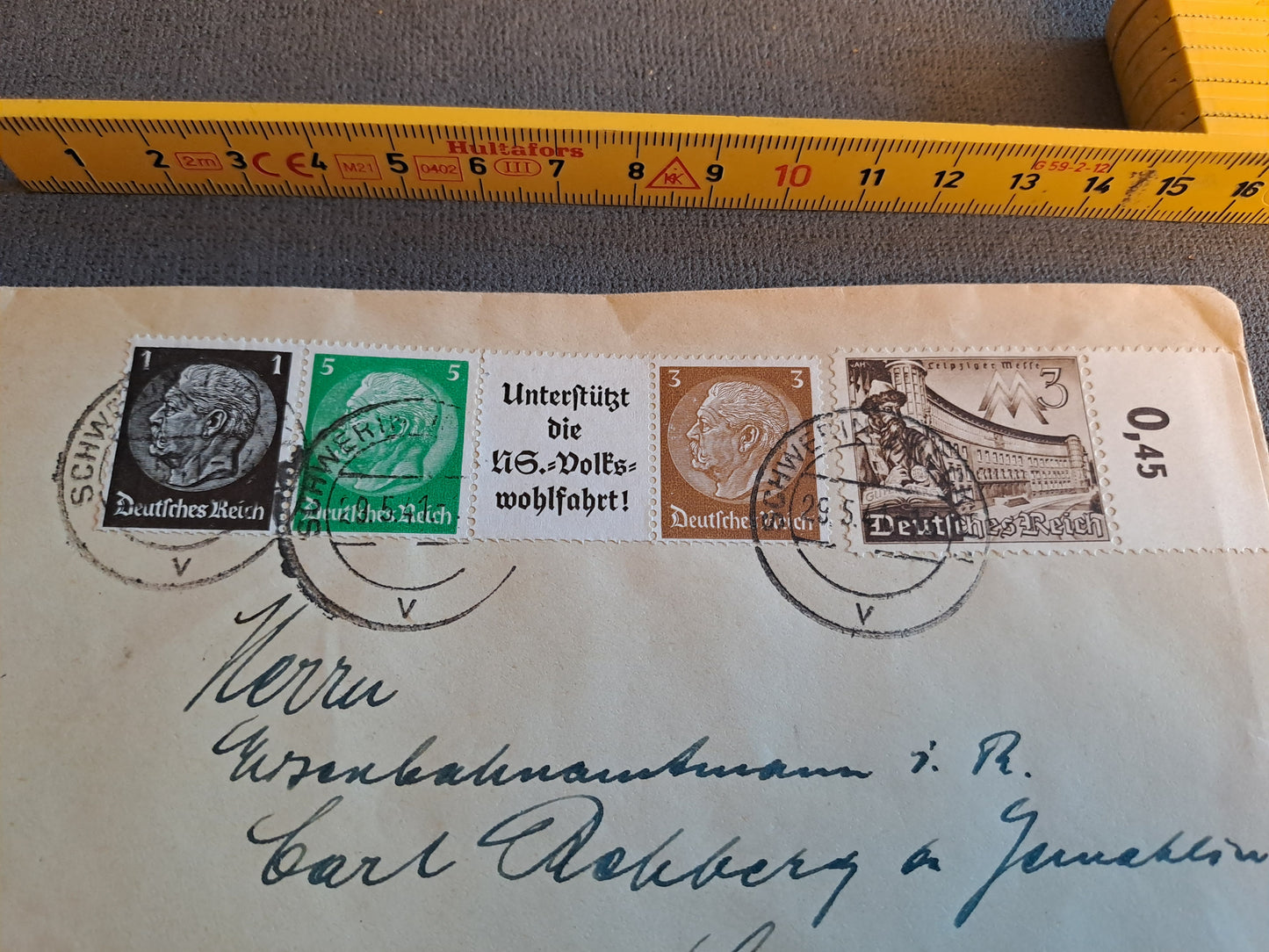 WW2 3. Reich Envelope 1941 / WW2 3. Rige Konvolut 1941