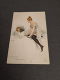 Antique French Postcard 1910-1920 / Antik Fransk Postkort 1910-1920