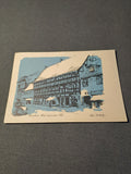 Randers Niels Ebbesens Hus Julekort af Alex Secher 1960'erne