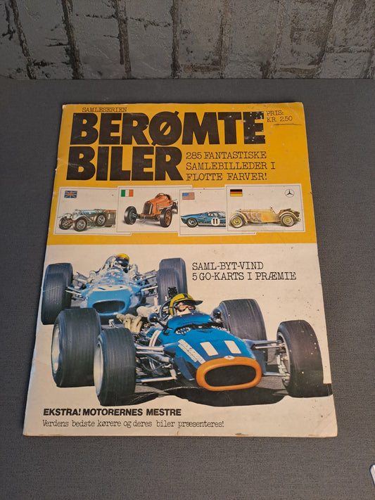 Berømte Biler 1970 / Famous Cars 1970