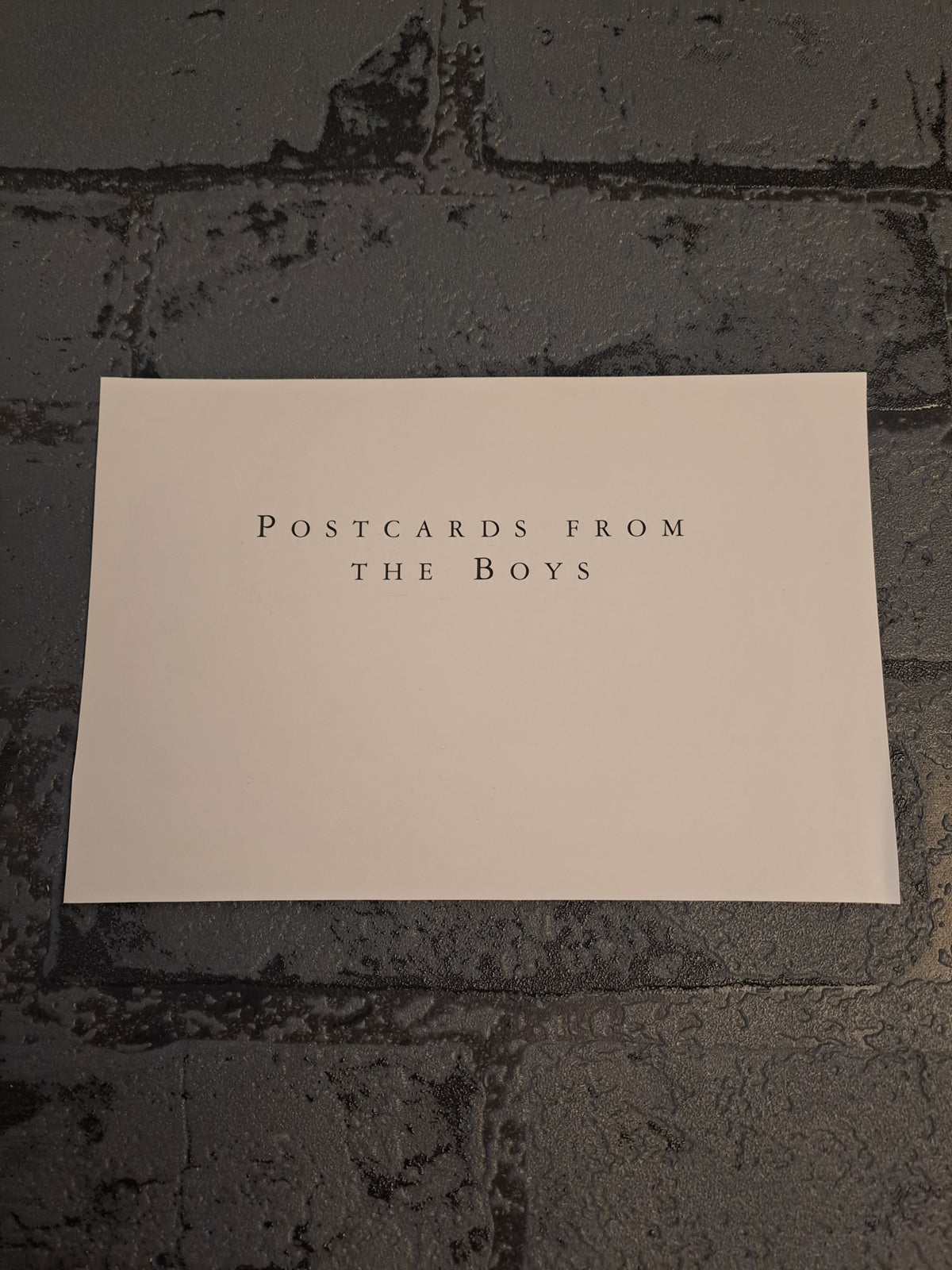 The Beatles Postcards from The Boys
