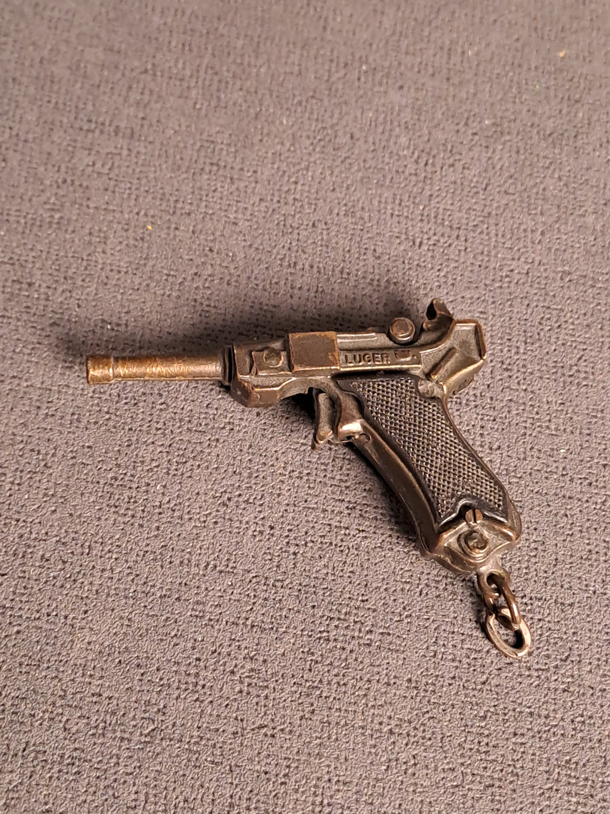 Key Ring Mini Luger Pistol 1970's
