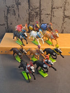 Britains Deetail Knight War Horses x11