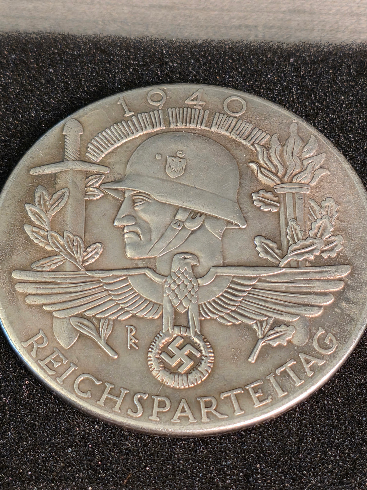 WW2 Bordmedalje NSDAP Reichsparteitag 1940