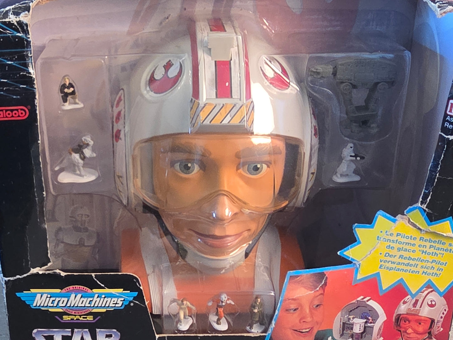 Star Wars Micro Machines Rebel Pilot/Hoth