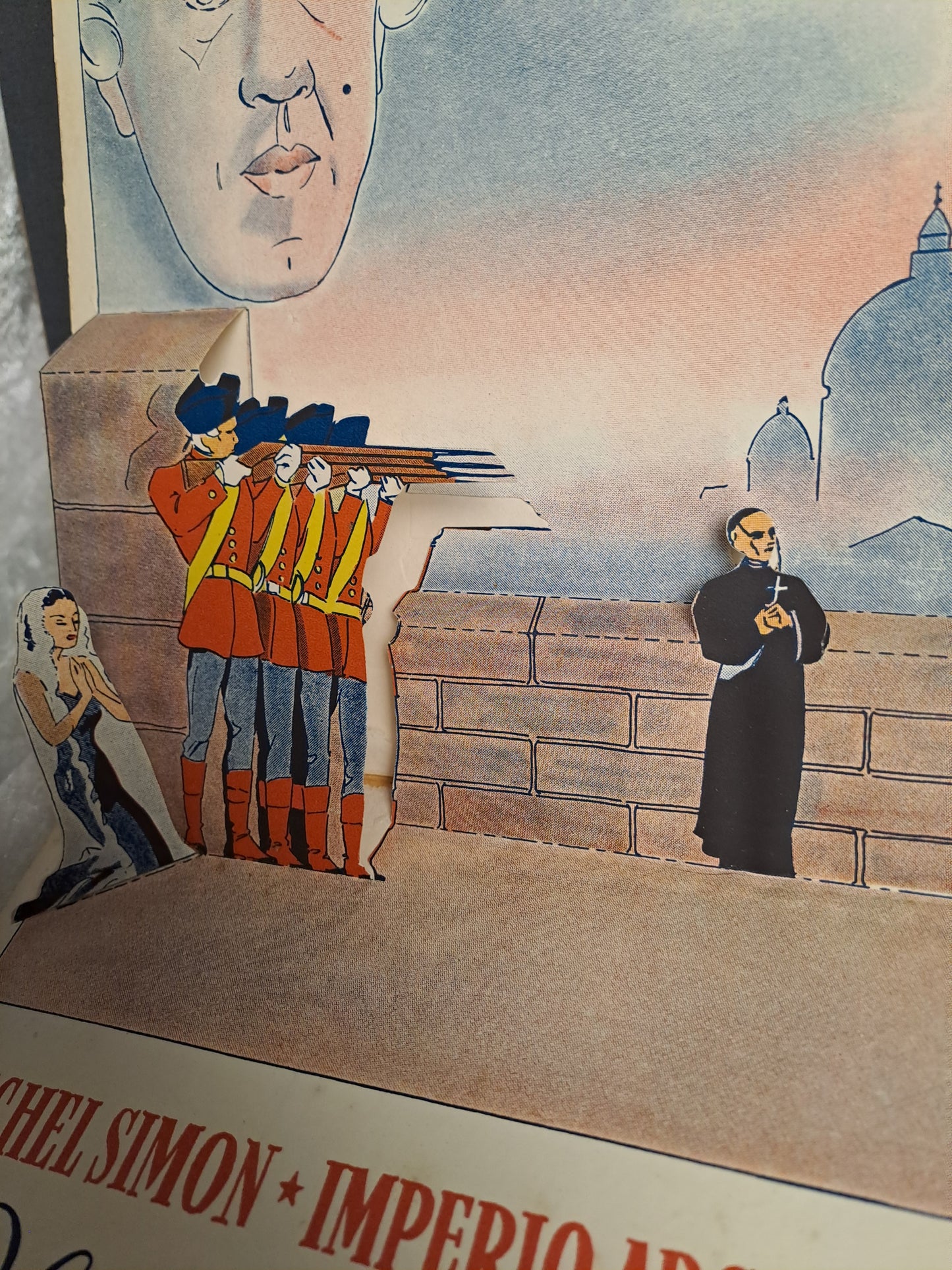 Vintage Film Præsentations 3D Bog 1950'erne