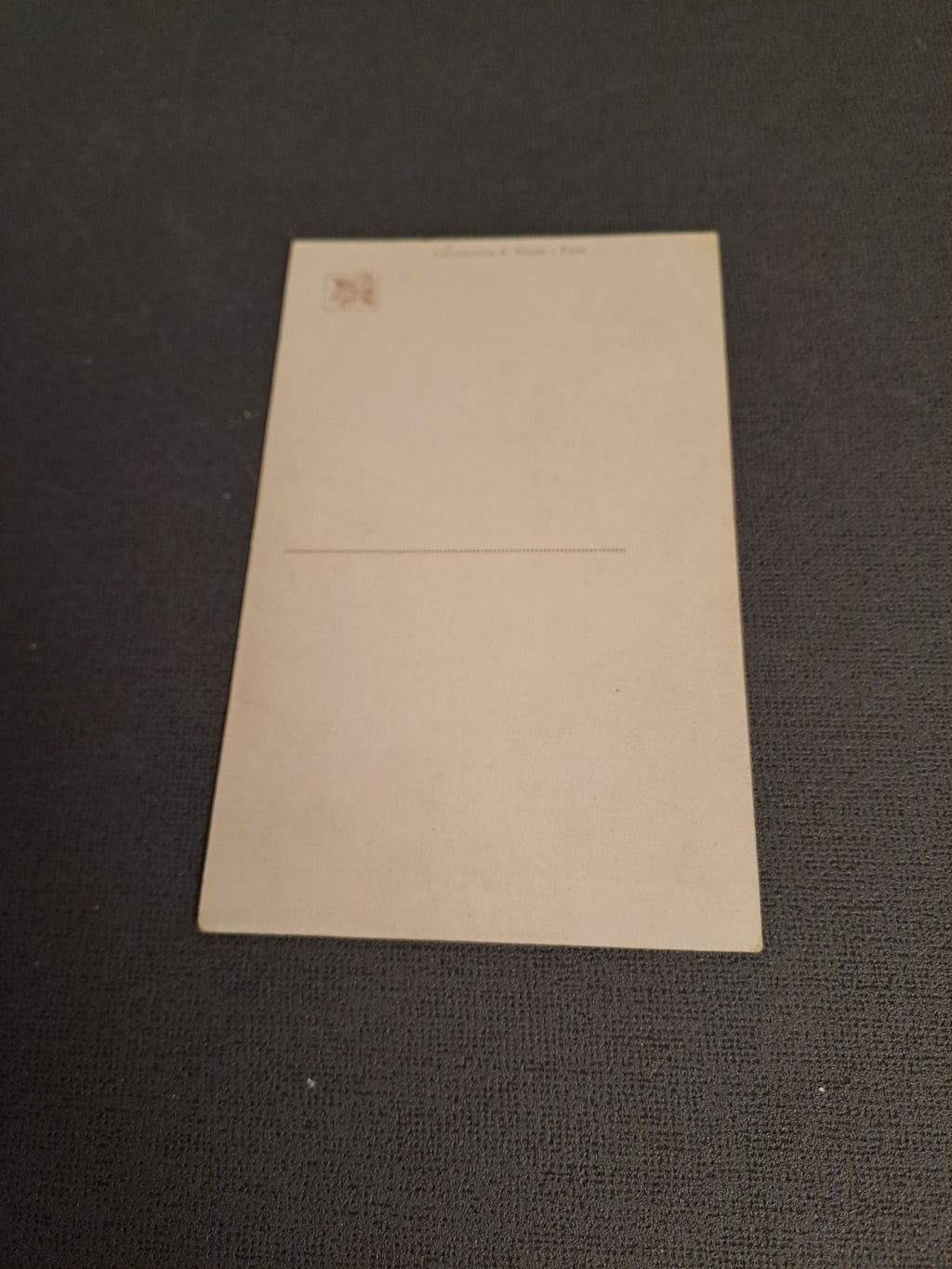 Tentation af P.A. Lucias Antique Postcard / Antik Fransk Postkort
