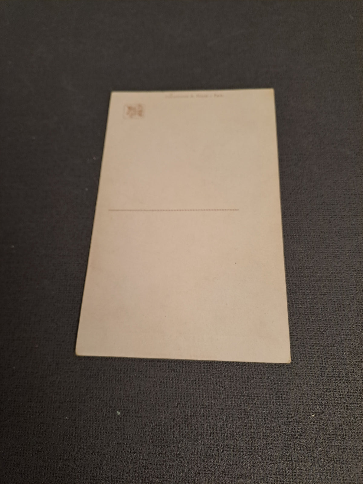 Tentation af P.A. Lucias Antique Postcard / Antik Fransk Postkort