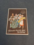 WW2 Winterhilfswerk Donation Window Sticker / WW2 Winterhilfswerk Donation Vindues Mærke
