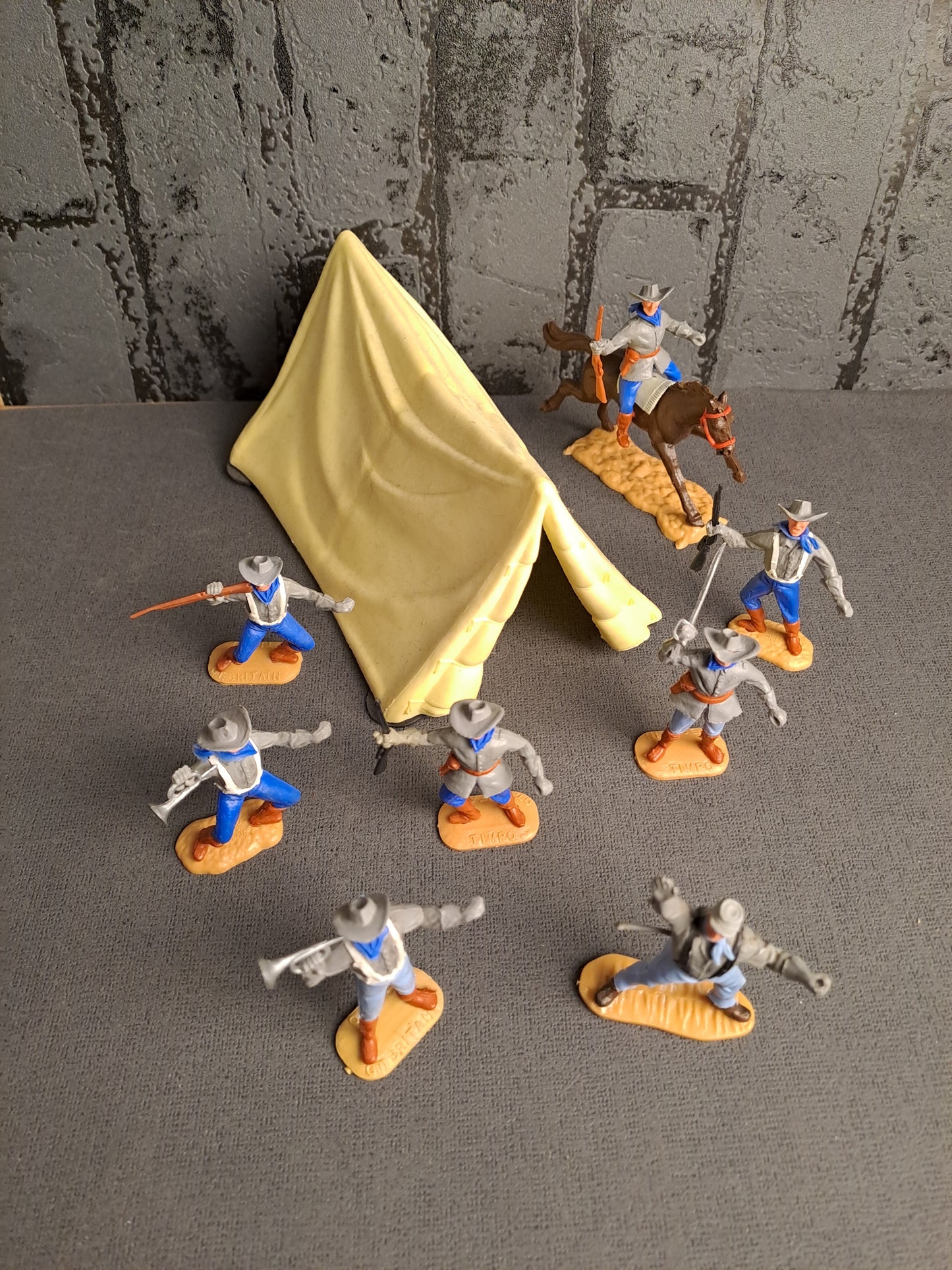 Timpo Toys Confederates / Timpo Toys Sydstats Soldater