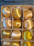 Vintage Satin Christmas Baubles