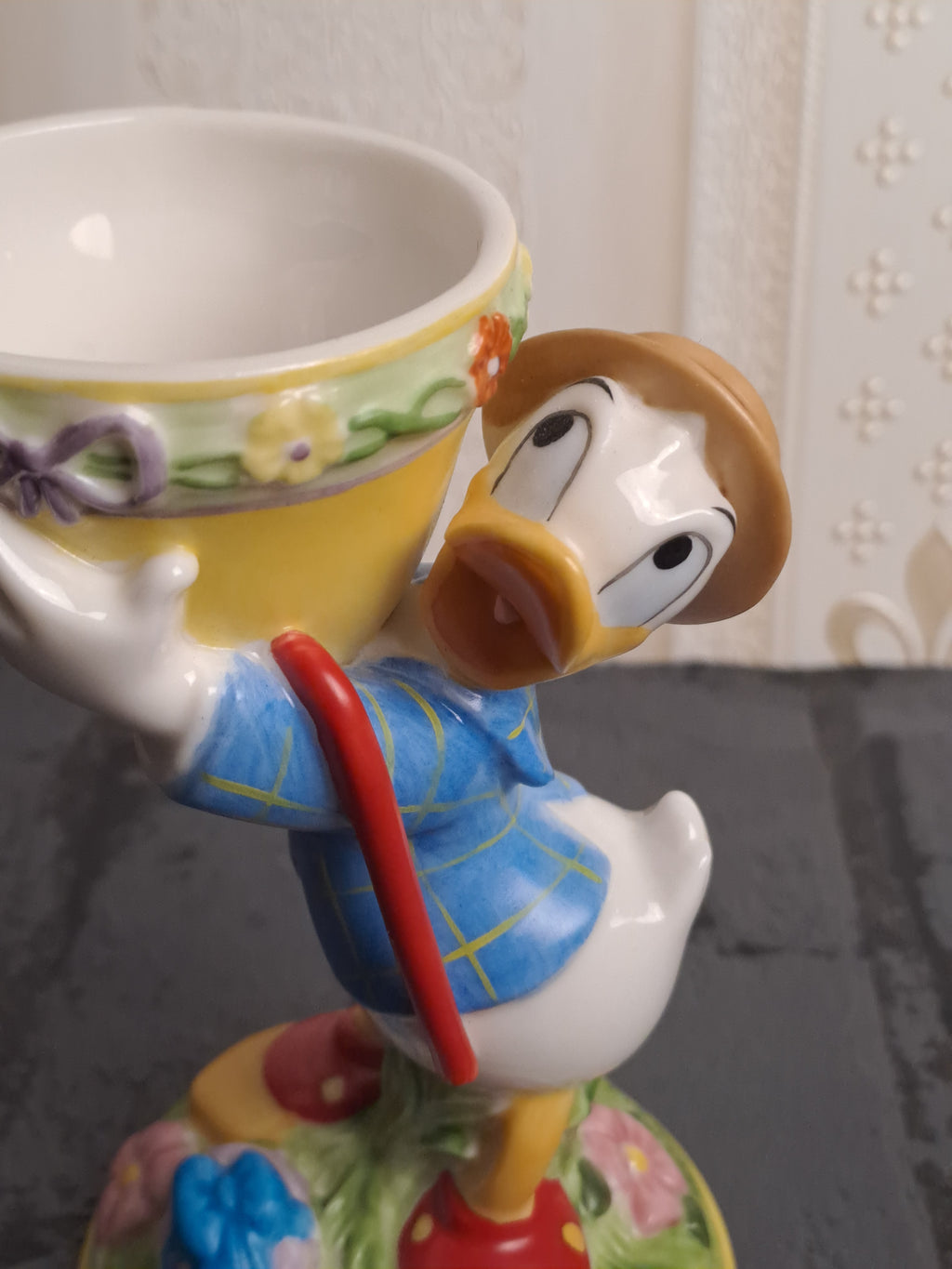 Egg Cup from Disney Collection / Firkløvern Æggebæger Anders And