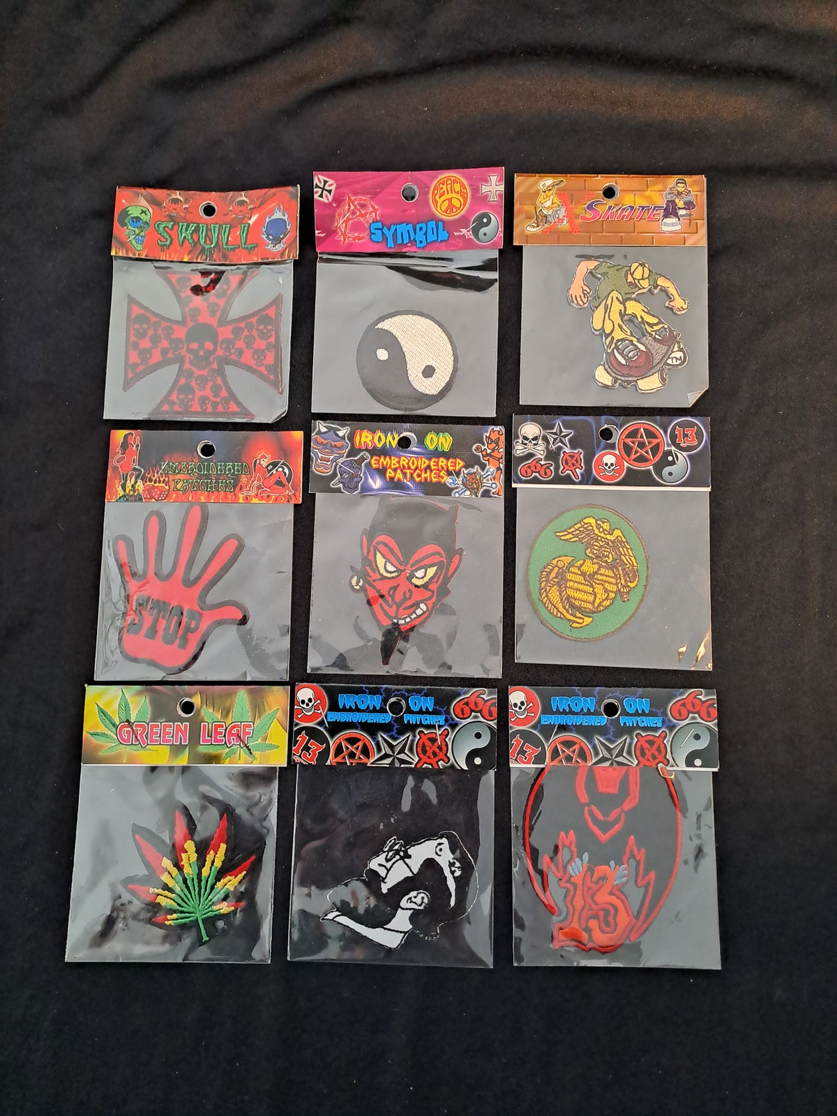 Vintage Patch x9 / Vintage Strygemærker x9