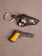 Vintage Key Ring Revolver in Holster 1970's