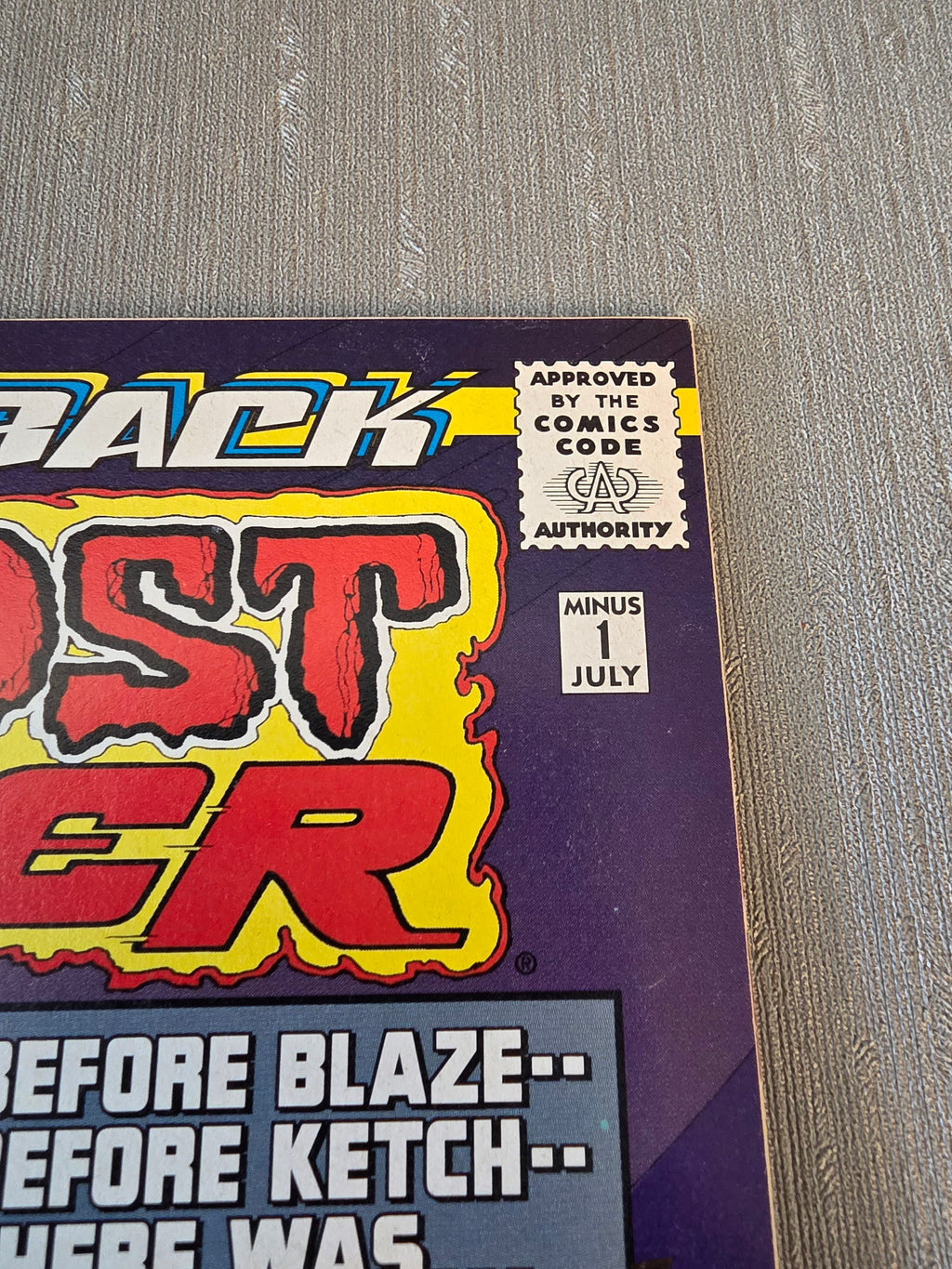 Marvel Ghost Rider #1 1997