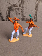 Timpo Toys Indians with Tipi